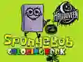 Spil SpobgeBob Halloween Malebog online