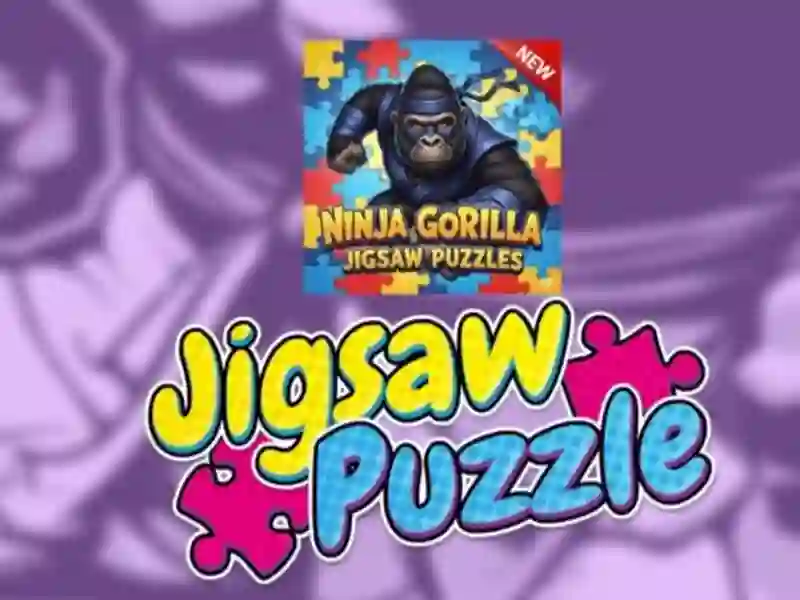 Spil Ninja Gorilla Jigsaw-gåder online