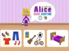 Spil Alice Daglige Rutines Verden online