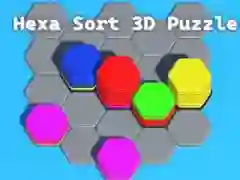 Spil Hexa Sort 3D Puslespil online
