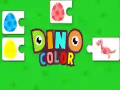 Spil Dino Farve online