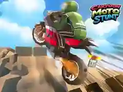 Spil Cartoon Moto Stunt online