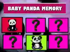 Spil Baby Panda Hukommelse online