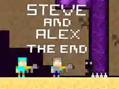 Spil Steve og Alex Slutningen online Spil Steve og Alex Slutningen online