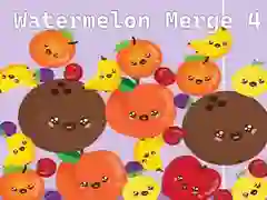 Spil Vandmelon Sammenlægning 4 online
