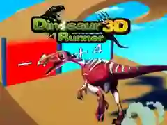 Spil Dinosaur Løber 3D online
