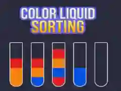 Spil Farvesortering af væsker online Spil Farvesortering af væsker online