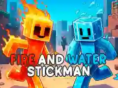 Spil Brand og Vand Stickman online