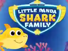 Spil Lille Panda Hajfamilie online