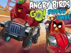 Spil Angry Birds Go! Skjulte Stjerner online