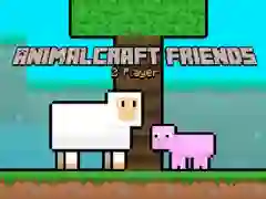 Spil AnimalCraft Venner 2 spillere online Spil AnimalCraft Venner 2 spillere online