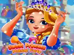 Spil Sød Prinsesse Makeup Fest online