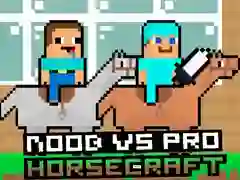 Spil Noob vs Pro HorseCraft online Spil Noob vs Pro HorseCraft online