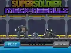 Spil Super Soldat Mech Angreb online
