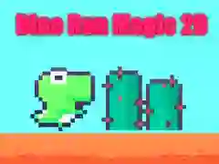 Spil Dino Løb Magi 2D online