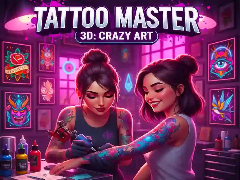 Spil Tattoo Master 3D: Crazy Art online