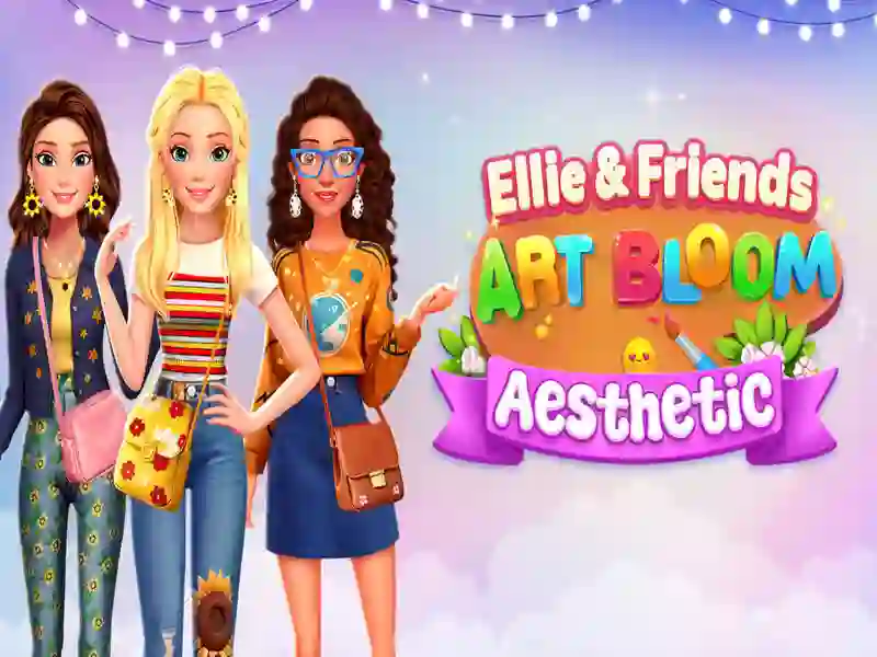 Spil Ellie and Friends Art Bloom æstetik online