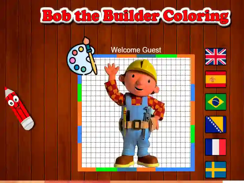 Spil Bob the Builder Coloring online Spil Bob the Builder Coloring online