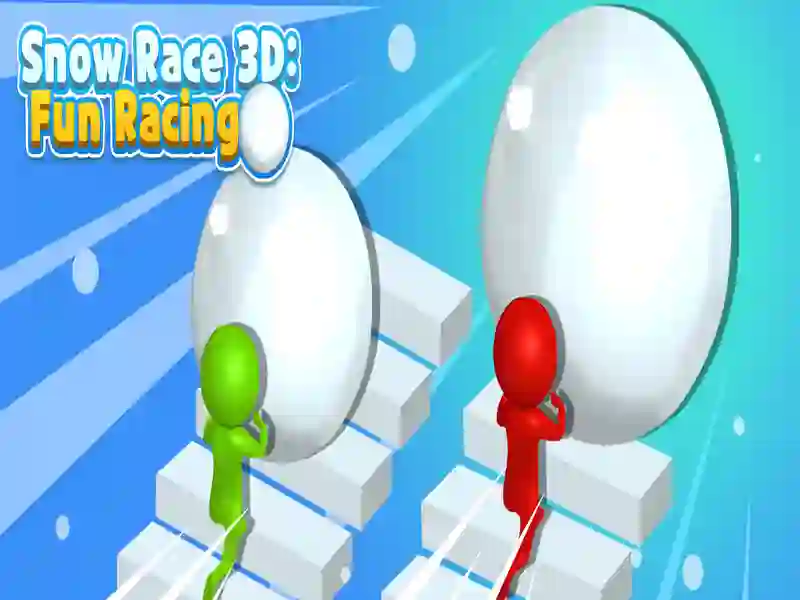 Spil Snow Race 3D Fun Racing online