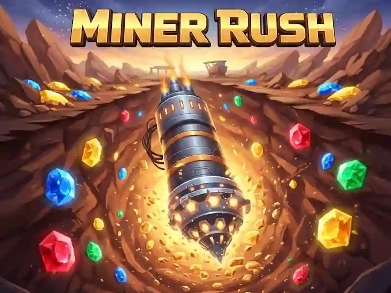 Spil Minearbejder Rush online