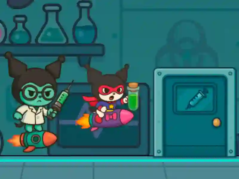 Spil Kitty Kuro Lab Escape online