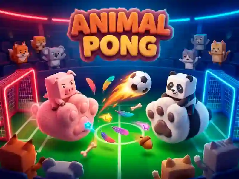 Spil Animal Paws Pong online