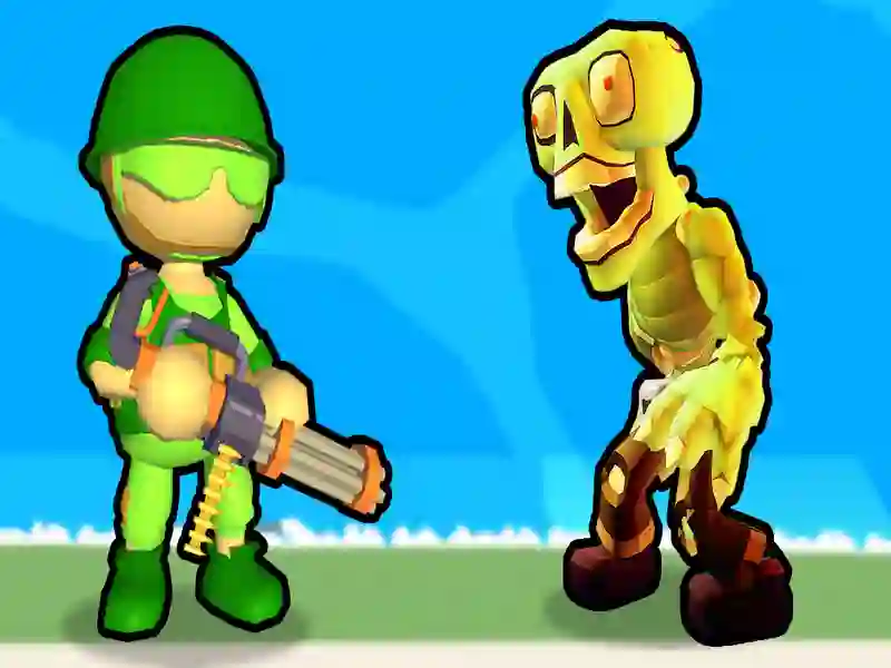 Spil Ødelæggelse af Stickman Zombie online