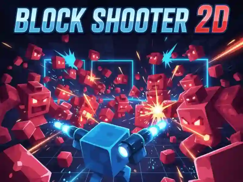 Spil Block Shooter 2D online