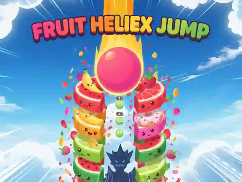 Spil Frugt Helix Jump online