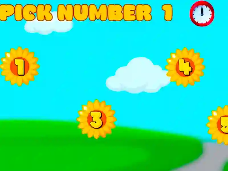 Spil Vælg nummeret online