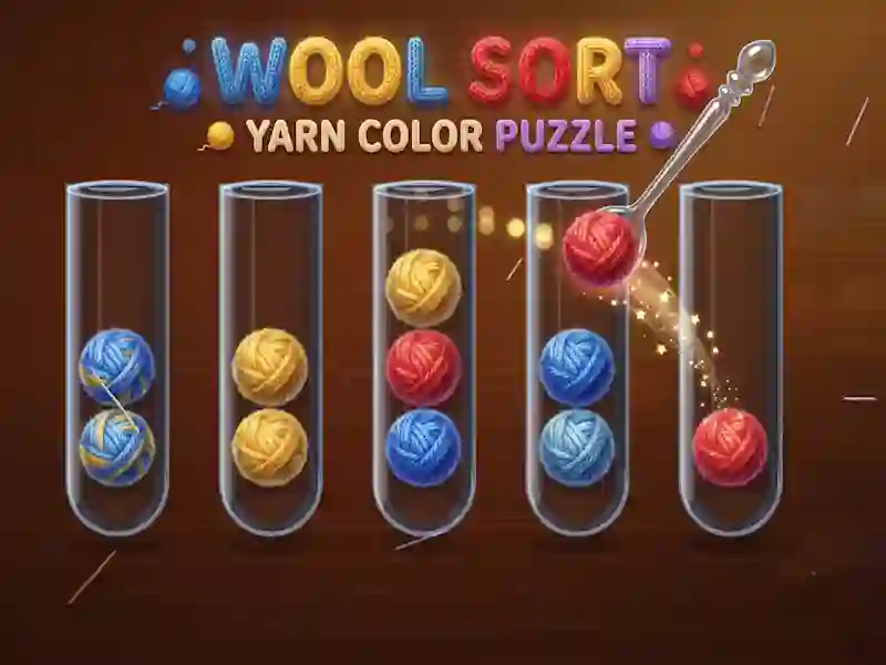 Spil Wool Sort Yarn Color Puzzle online