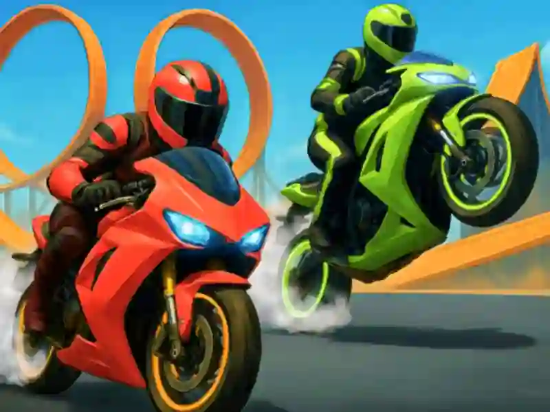 Spil Crazy Bike Stunts PvP online