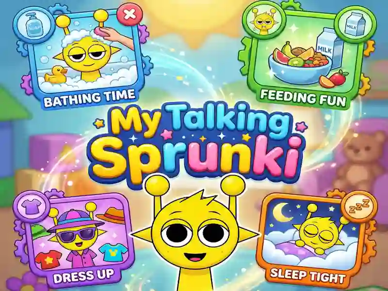 Spil My Talking Sprunki online