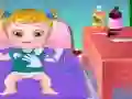 Spil Baby Hazel Bliver Syg online