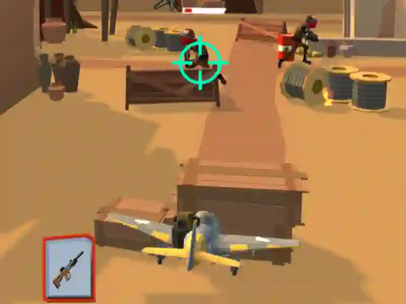 Spil Bombardino Crocodilo Brainrot Gunner online