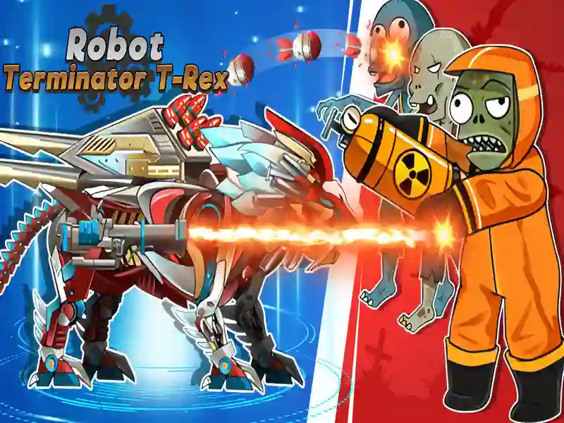 Spil Robotterminator t rex online