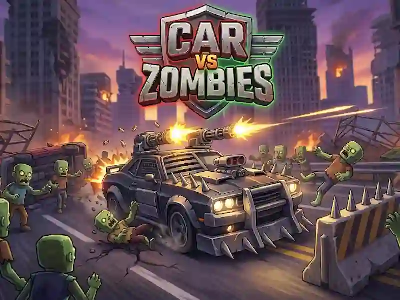 Spil Car VS Zombies online