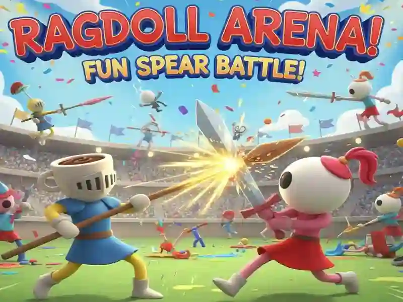 Spil Ragdoll Arena! Sjov spydkamp! online