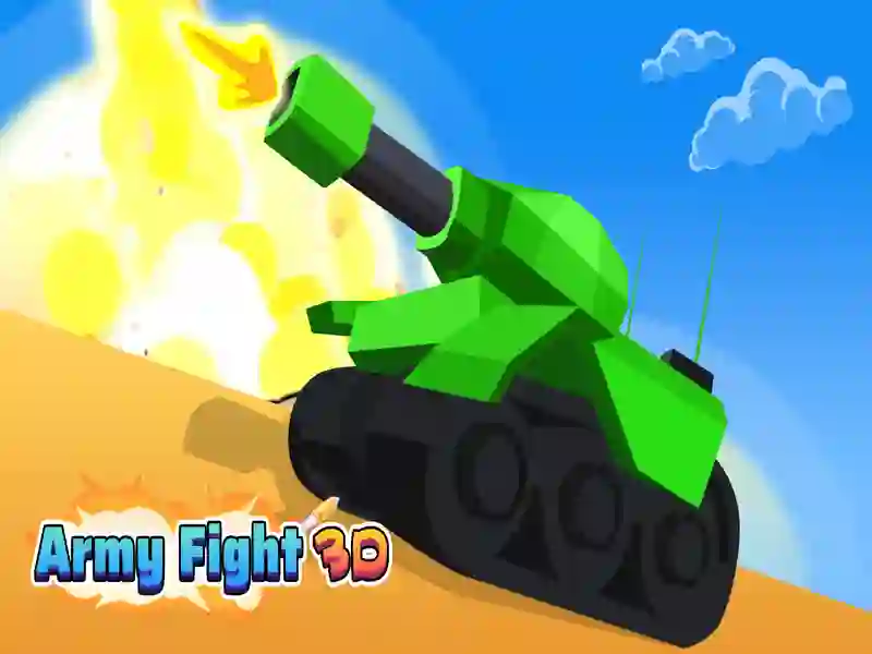 Spil Army Fight 3d online