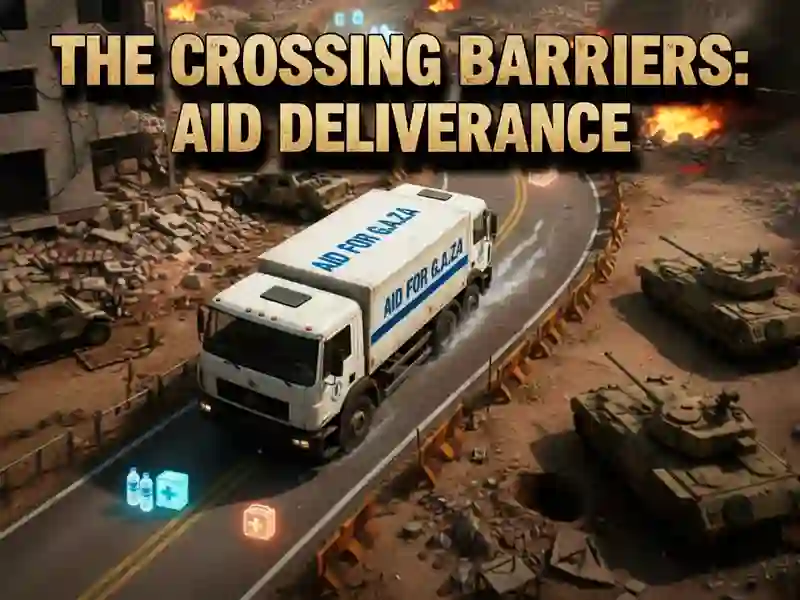 Spil The Crossing Barriers: Aid Deliverance online