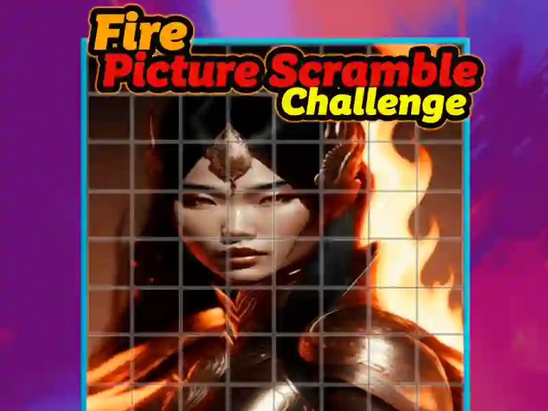 Spil Fire Picture Scramble Challenge online