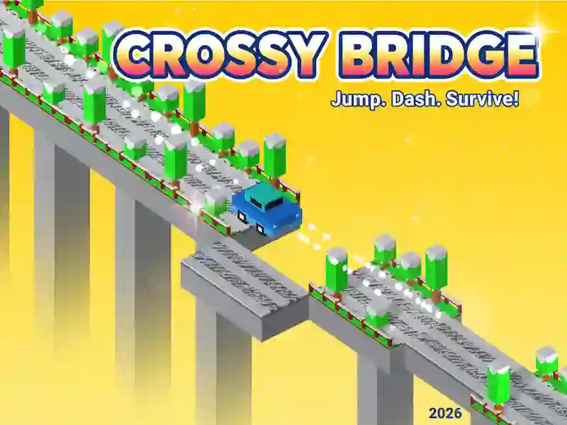 Spil Crossy Bridge online
