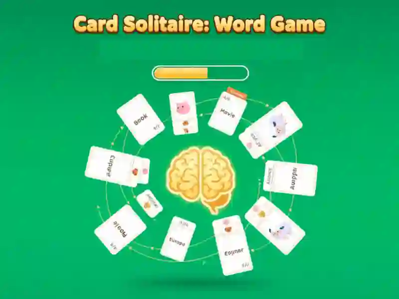 Spil Card Solitaire: Ordspil online
