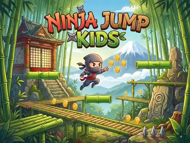 Spil Ninja Jump Kids online