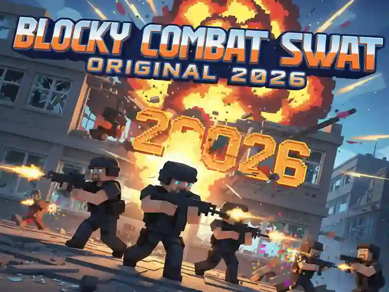 Spil Blocky Combat Swat Original 2026 online