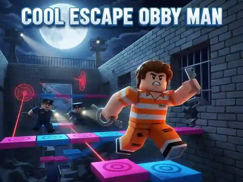 Spil Cool Escape Obby Man online