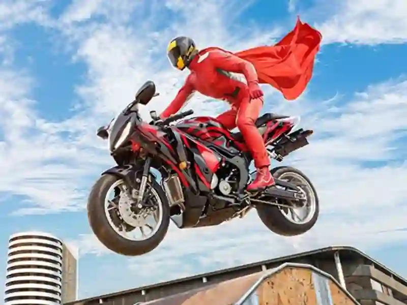 Spil Rigtig motorcykel Super Hero Stunt 3D online Spil Rigtig motorcykel Super Hero Stunt 3D online