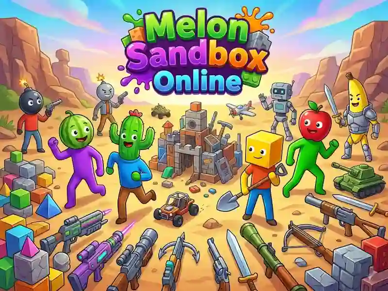 Spil Melon Sandbox Online online