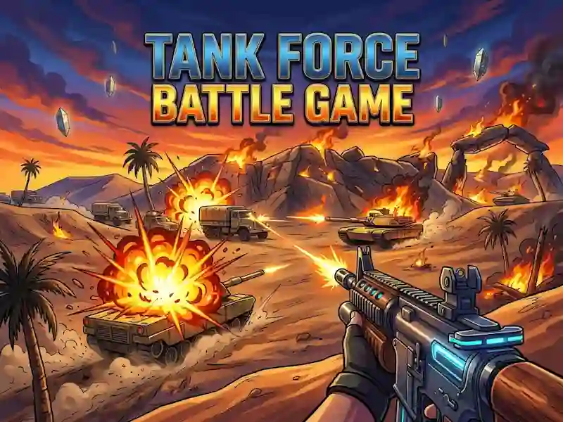 Spil Tank Force Battle Game online
