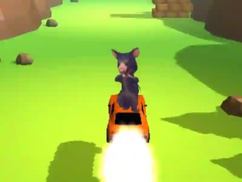 Spil Ratomilton Flying Car Race online Spil Ratomilton Flying Car Race online